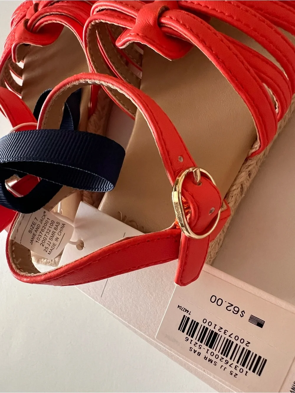 Janie and Jack Girls' Strappy Sandals
